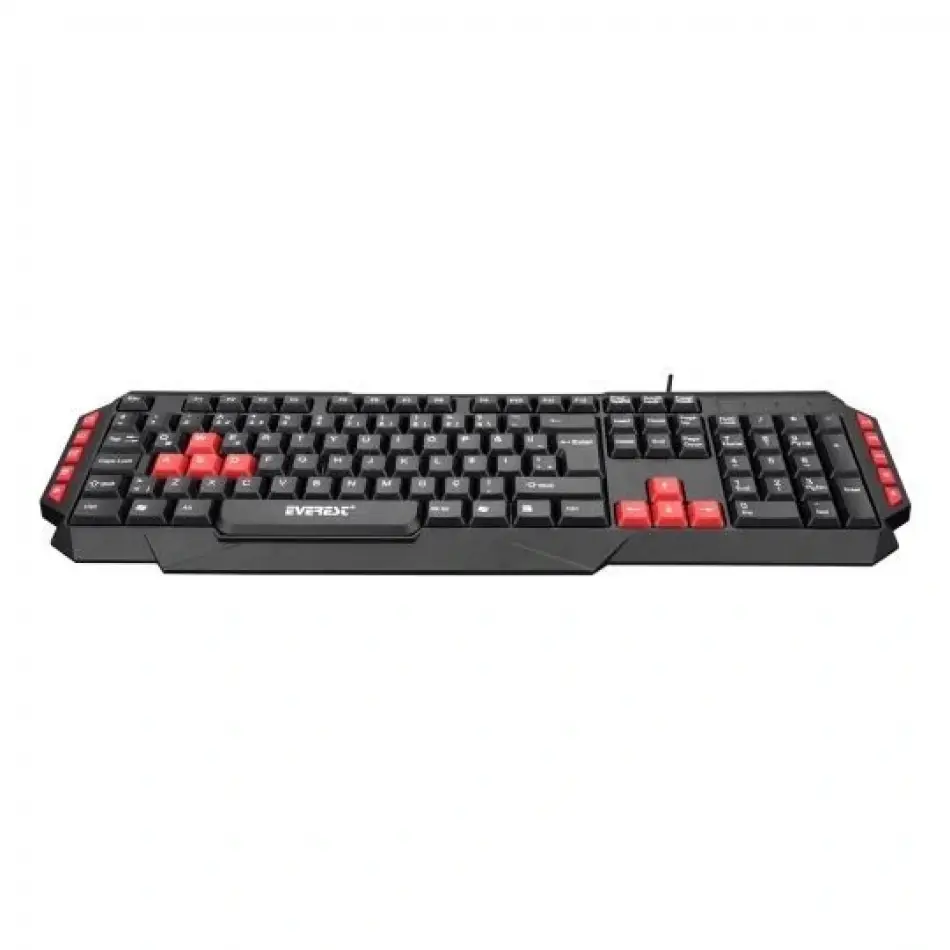 Everest Kb-g7 Armor Q Usb Siyah Oyuncu Klavye