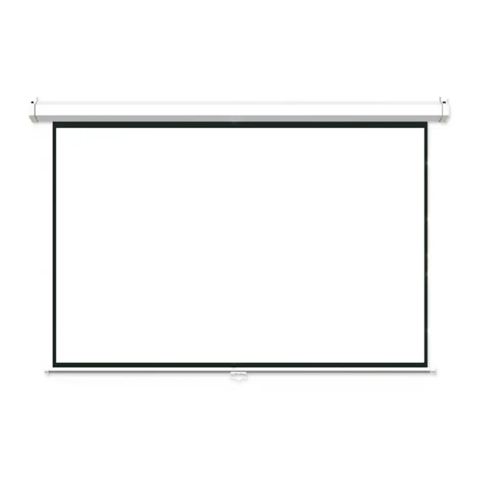 Everest Mpp-240, 240x200, Storlu, Projeksiyon Perdesi, Arkası Siyah Fonlu, Duvar Ve Tavana Asılabilir