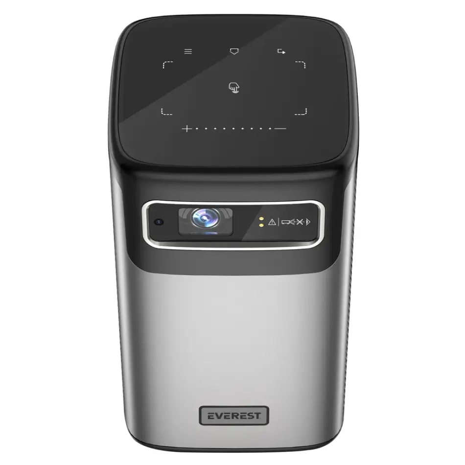 Everest Pj-dlp21, 180 Led Lümen, 4k Destekli, 1xtype-c, 1xhdmı, 1xusb, Wifi, Bluetooth, 30.000 Saat Led Ömrü, 2x5w Speaker, 8000mah Batarya, Taşınabilir, Android 9.0, 4k Projeksiyon Cihazı