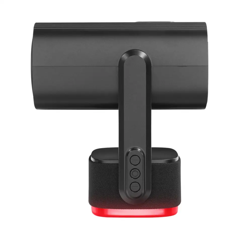 Everest Pj08, Siyah, 150 Led Lümen, 1280x720, 1xhdmı, 1xusb, Wifi, Bluetooth, 30.000 Saat Led Ömrü, 6w Speaker, 5200mah Batarya, Taşınabilir, Android 11, 4k Destekli Projeksiyon Cihazı