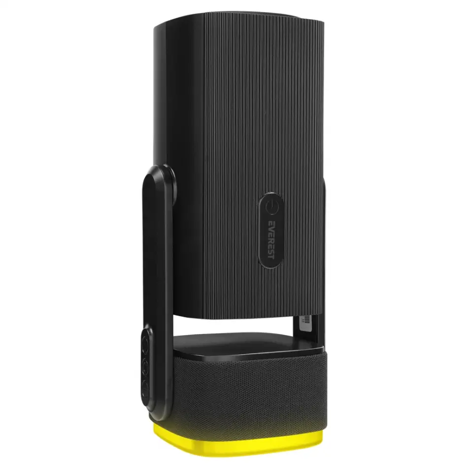 Everest Pj08, Siyah, 150 Led Lümen, 1280x720, 1xhdmı, 1xusb, Wifi, Bluetooth, 30.000 Saat Led Ömrü, 6w Speaker, 5200mah Batarya, Taşınabilir, Android 11, 4k Destekli Projeksiyon Cihazı