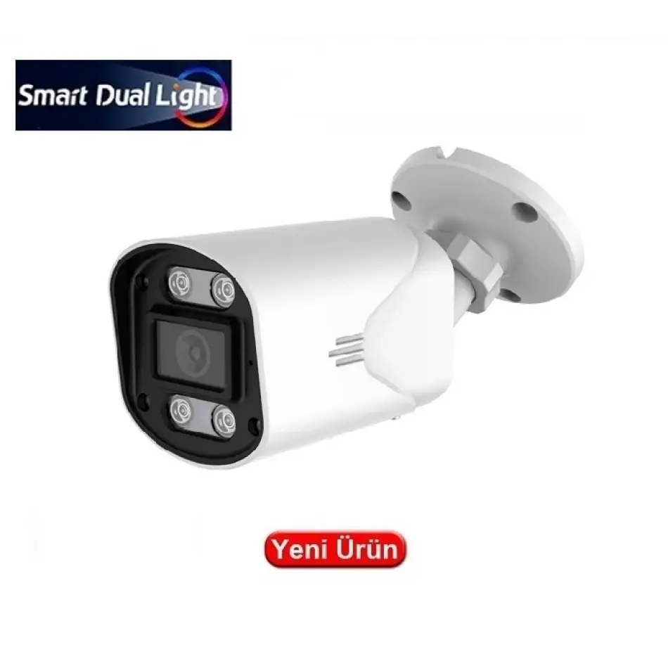 EZCOOL EZ-4115IPS 5MP 3.6MM SMART DUAL LIGHT POE  IP BULLET KAMERA