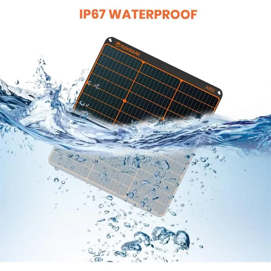 Flexsolar A60 Taşınabilir Güneş Paneli 60w
