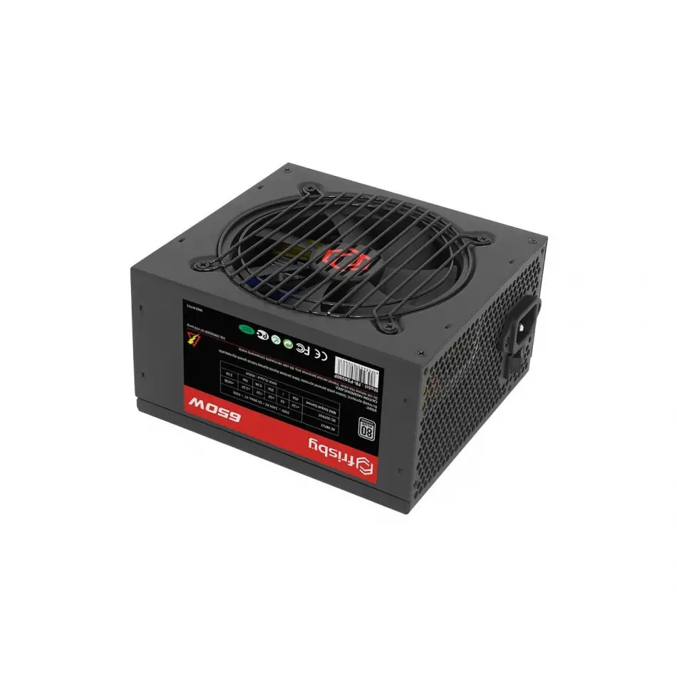 Frisby 650w Powersupply Fr-ps6580p 80+ 12cm.fan