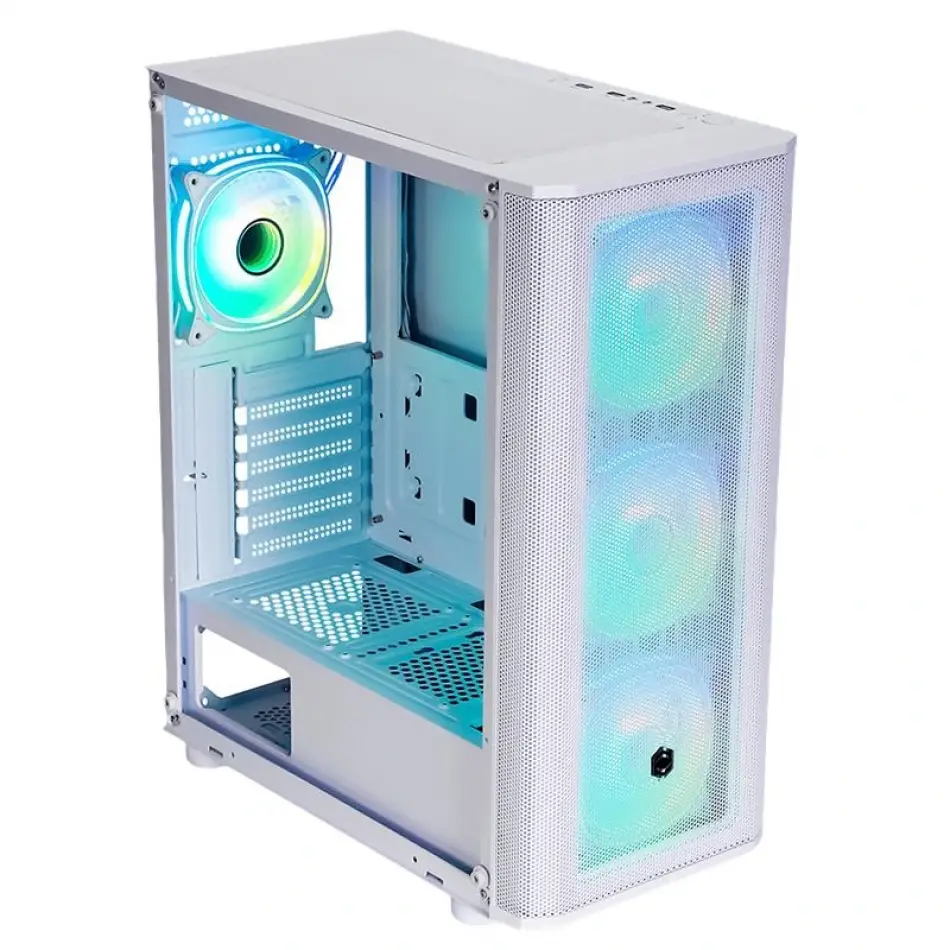 Frısby Cm-106 650w 80+ Double Argb Gamıng Beyaz Mesh Kasa