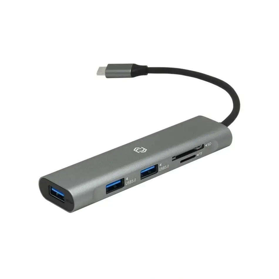 Frisby Fa-7710tc Tip-c=>3lü Usb 3.0 Hub+sd/tf