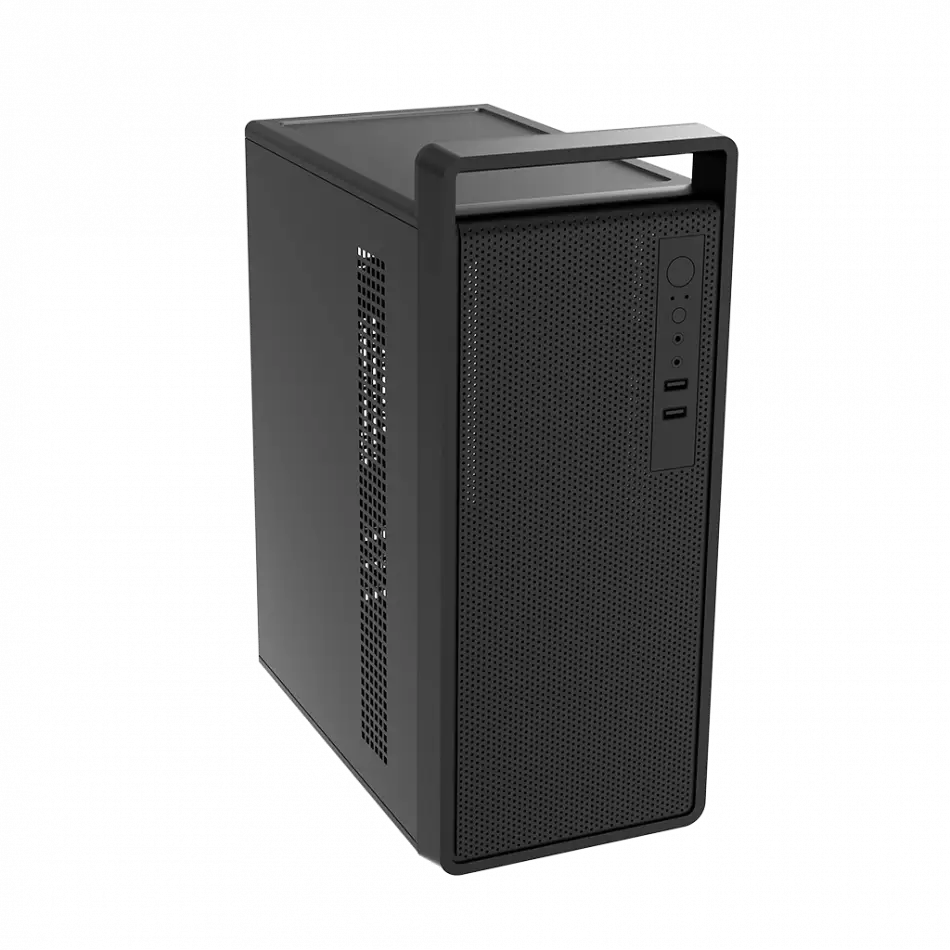 Frısby Fc-2740b, 1x80mm Fan, Siyah, 300w, Usb 2.0, Matx, Mini Tower, Kulplu Kurumsal Kasa