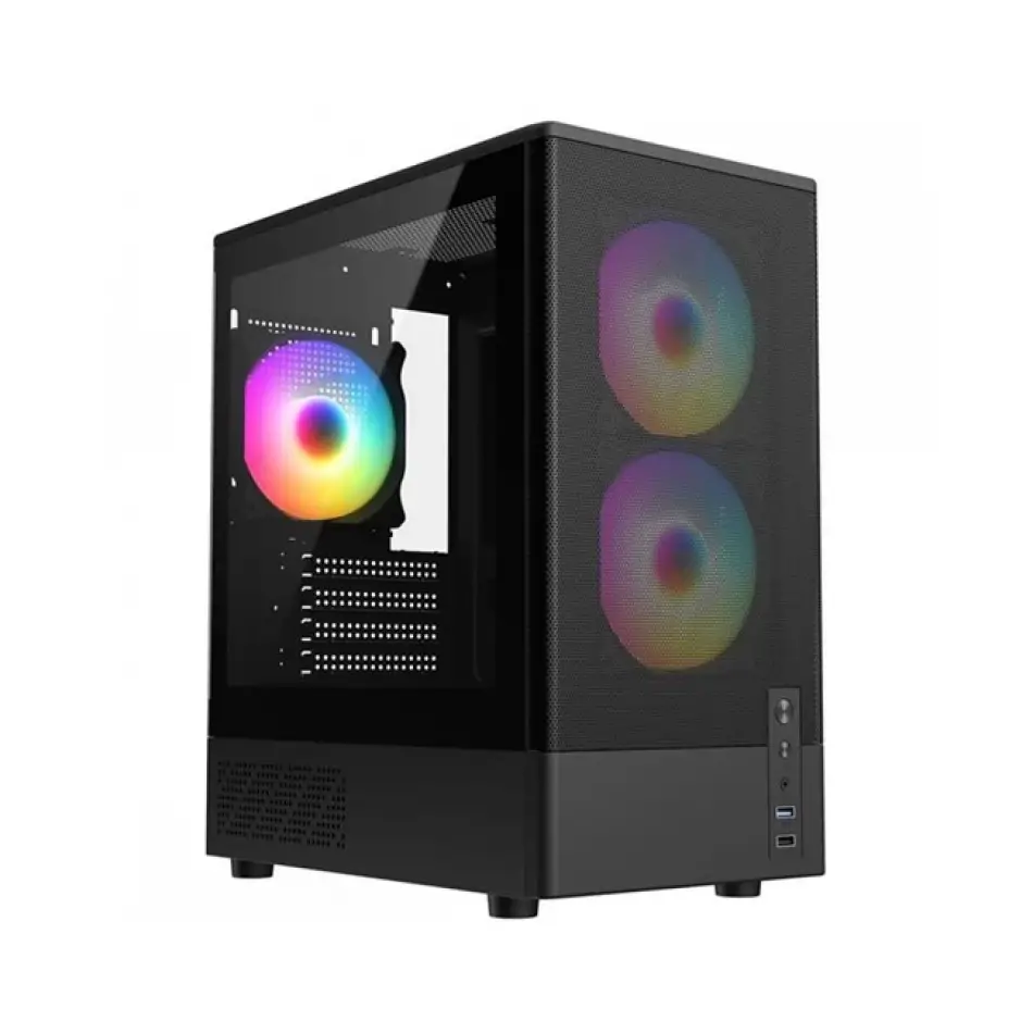 Frısby Fc-8975b 550w 3x120 Rgb Fan  Gaming Siyah Kasa
