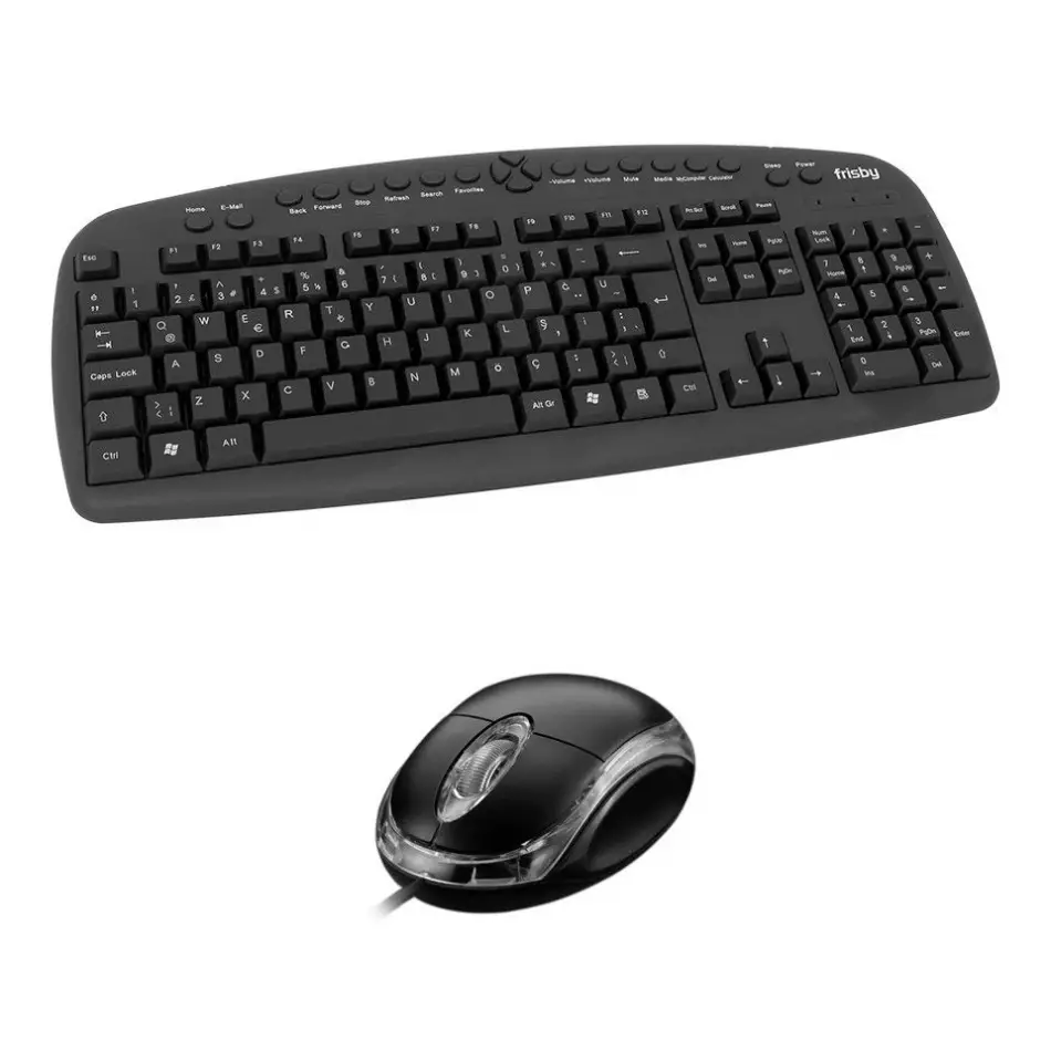 Frisby Fk-146Qu Usb Q Siyah M.m Klavye&mouse Set