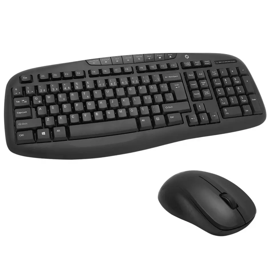 Frısby Fk-4830wQ Türkçe Multımedya Kablosuz Klavye Mouse Set