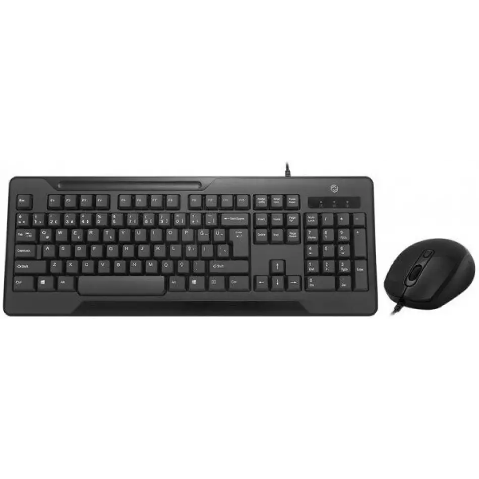 Frisby Fk-4840Qu Usb Q Siyah Kalvye&mouse Set