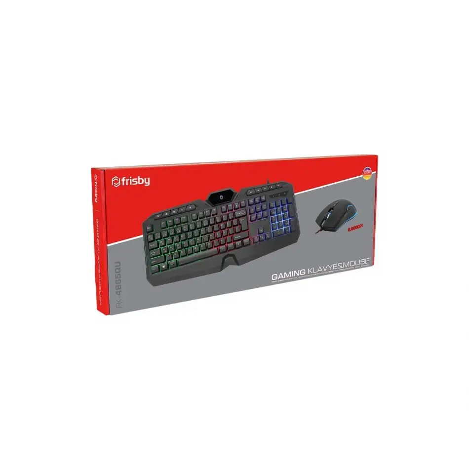Frisby Fk-4865Qu Usb Q Işıklı Mm Siyah