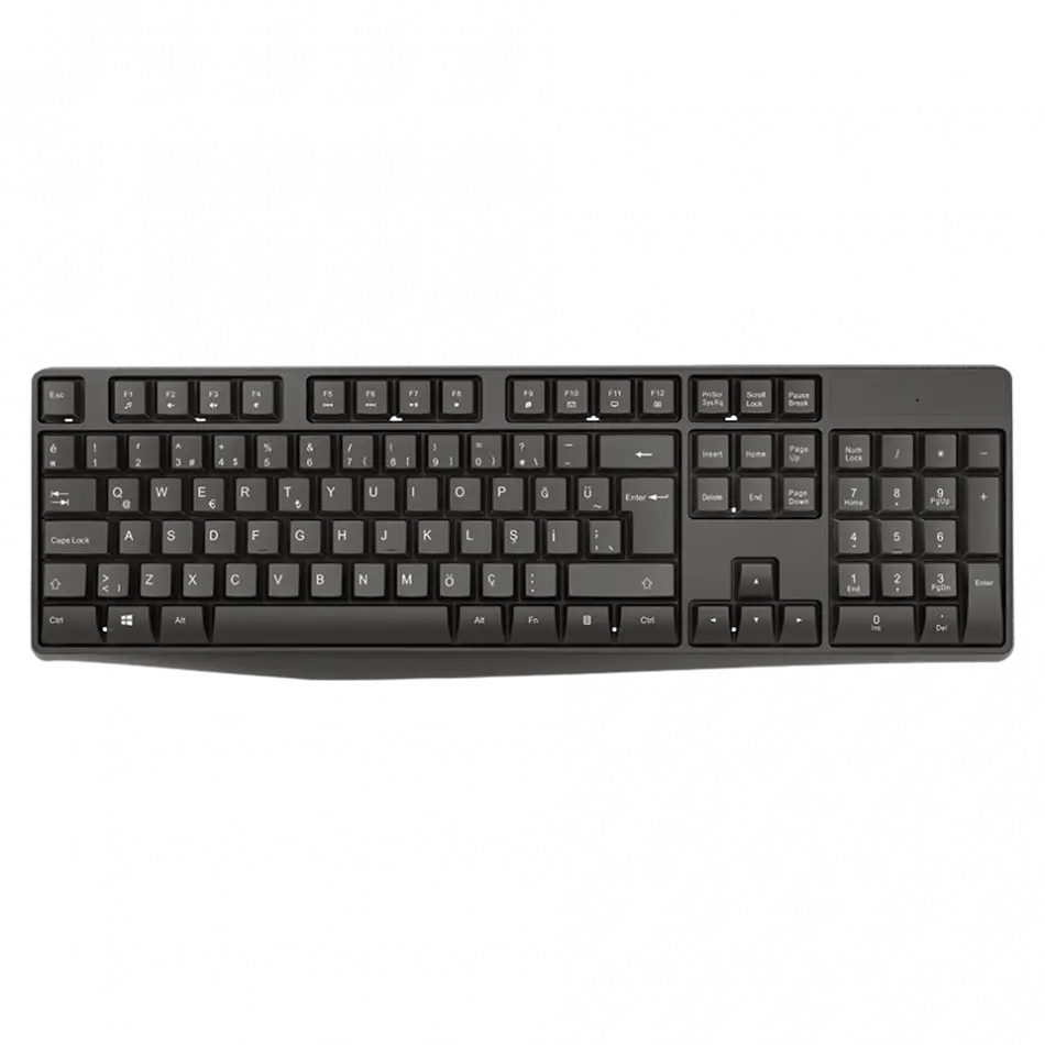 Frısby Fk-4875Qu Kablosuz Mm Klavye Mouse Set