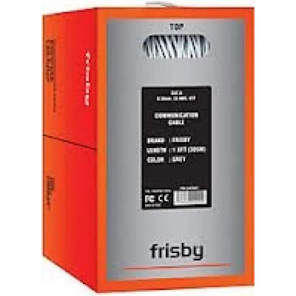 Frısby Fr-cat601 305mt 0.58mm 23awg Cat6 Utp Kablo Gri