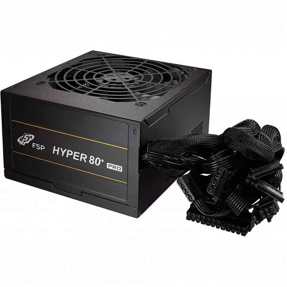 Fsp Hyper Pro, H3-650, 650w, Aktıf Pfc, 80+ Bronze, Gamıng, Atx, Power Supply (psu)