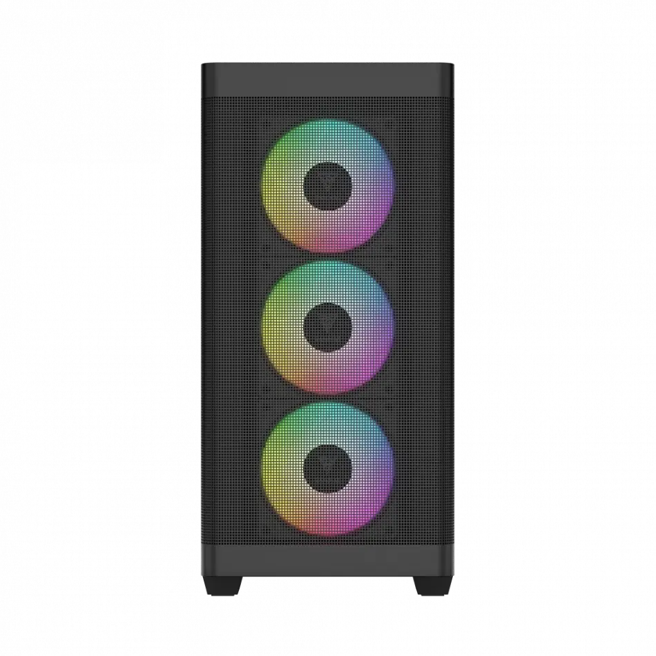 Gamdıas Athena M3, 2000w,  Tempered Glass, Type-c, Mesh Ön Panel, Argb, Atx, Professional Gamıng Kasa