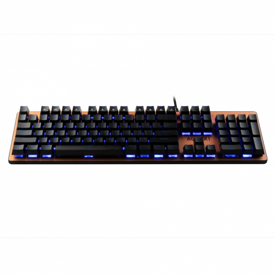 Gamdıas Aura Gk1, Usb Kablolu, İngilizce,  Çok Renkli Arka Aydınlatma, Red Mekanik Switch, Bronz Edition, Gaming Klavye