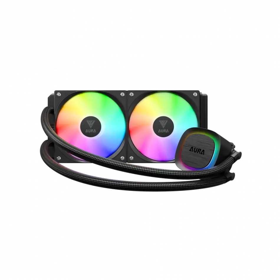Gamdıas Aura Gl240 V2, 240mm, Rgb, 2 Fanlı, Cpu Sıvı Soğutma