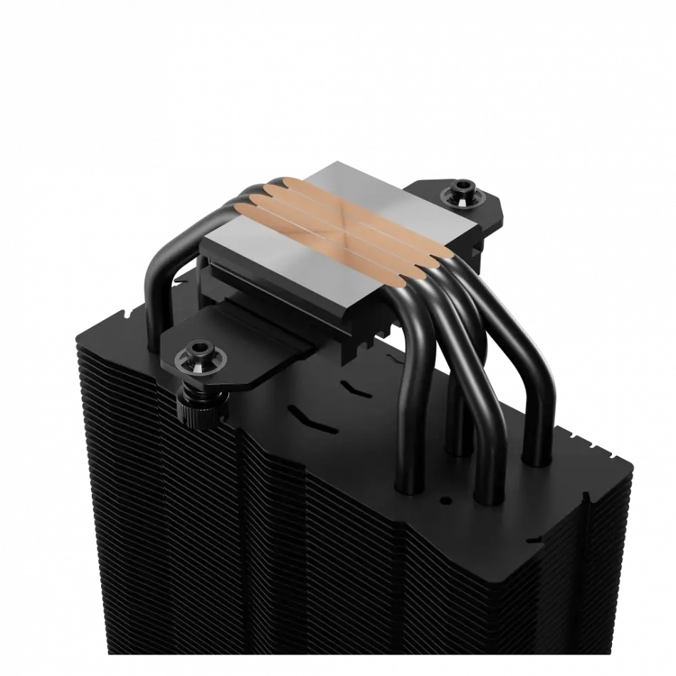 Gamdıas Boreas E2-410, Black Edition, 120mm, Cpu Kule Tipi Hava Soğutma, Doğrudan Temas Teknolojisine Sahip 4 Adet Gelişmiş Bakır Isı Borusu (amd Am4-am5 Ve Intel Tüm İşlemciler İle Uyumlu)