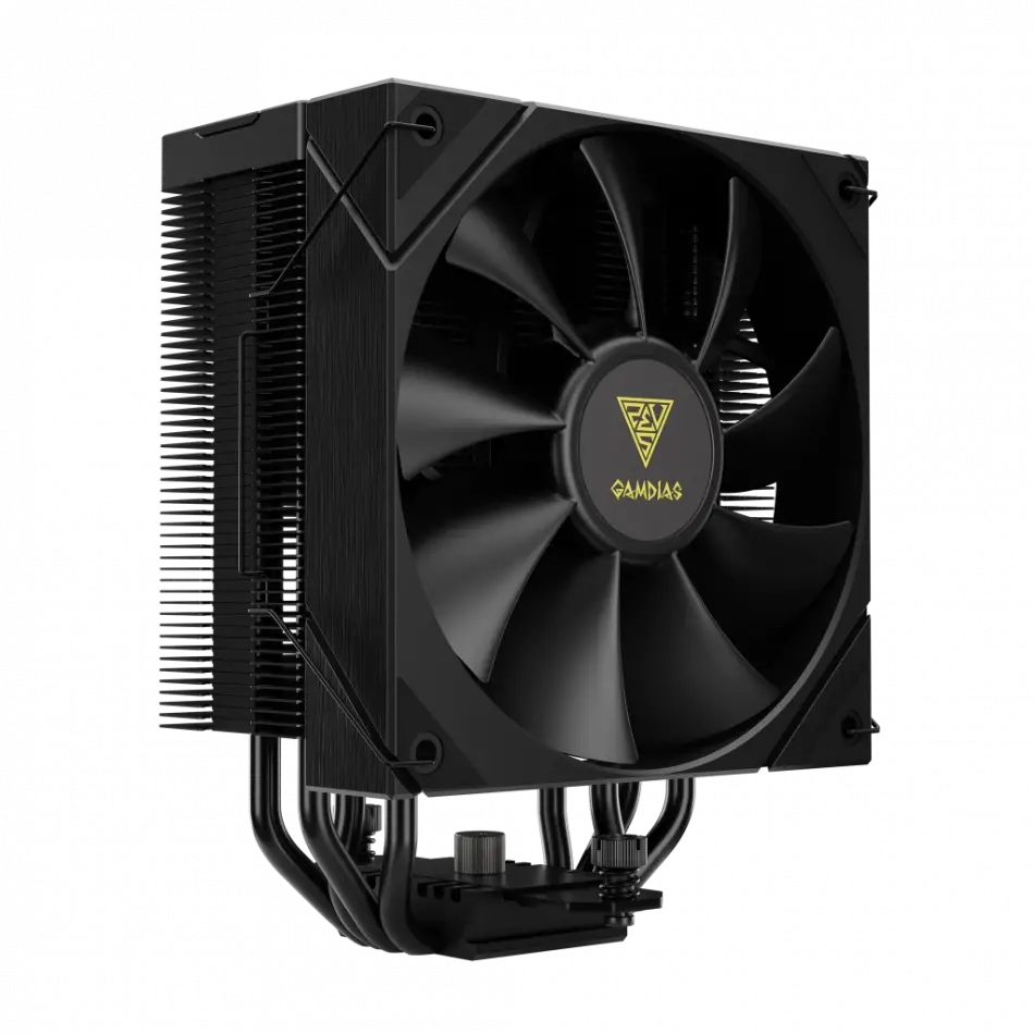 Gamdıas Boreas E2-410, Black Edition, 120mm, Cpu Kule Tipi Hava Soğutma, Doğrudan Temas Teknolojisine Sahip 4 Adet Gelişmiş Bakır Isı Borusu (amd Am4-am5 Ve Intel Tüm İşlemciler İle Uyumlu)