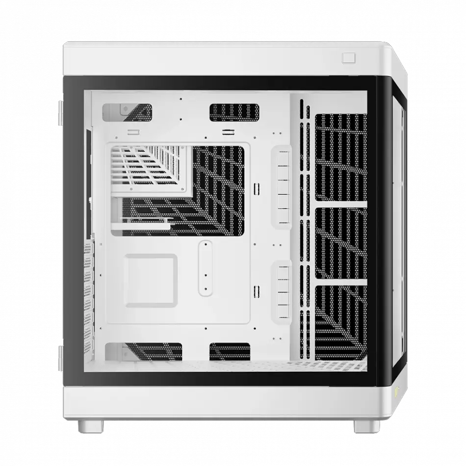 Gamdıas Neso P1, 850w, 80+bronze, Tempered Glass, Type-c, Atx, White Edition, Akvaryum Tipi, Gamıng Kasa