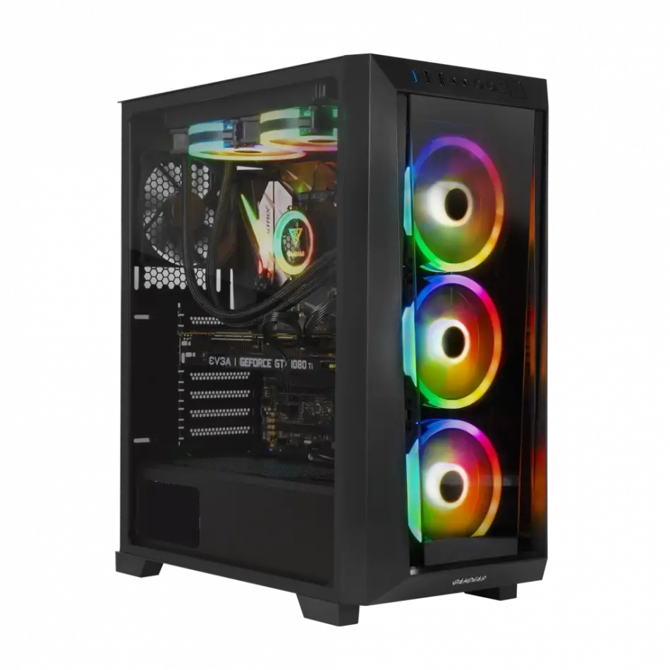 Gamdıas Talos M1 Elite, 1600w, Tempered Glass, Argb, Atx, Professional Gamıng Kasa