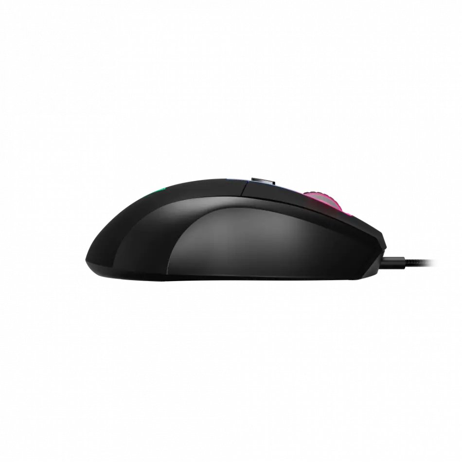 Gamdıas Zeus M5, Rgb Aydınlatma, Usb Kablolu,  7 Tuşlu, Gaming Mouse, 12.800 Dpı, Siyah