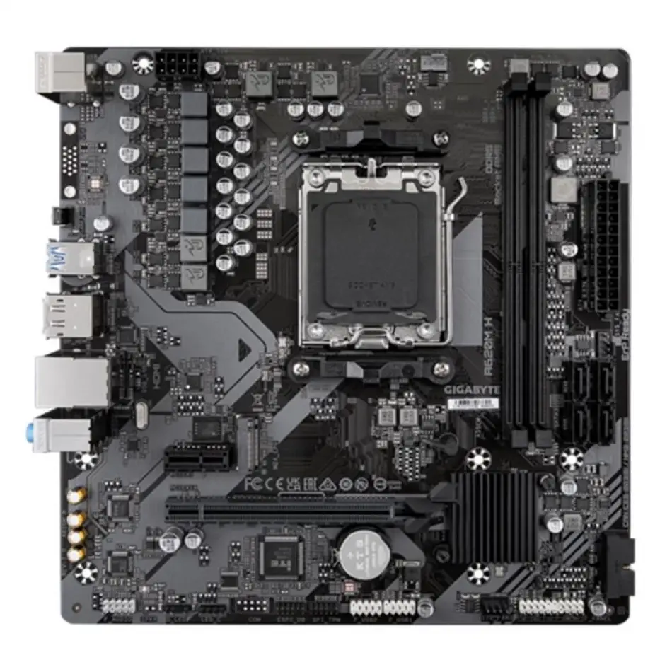 Gıgabyte A620m-h Ddr5 6400mhz 1xhdmı 1xdp 1xm.2 Usb3.2 Am5 Matx (amd Am5 9000/8000/7000 Serileri İle Uyumlu)