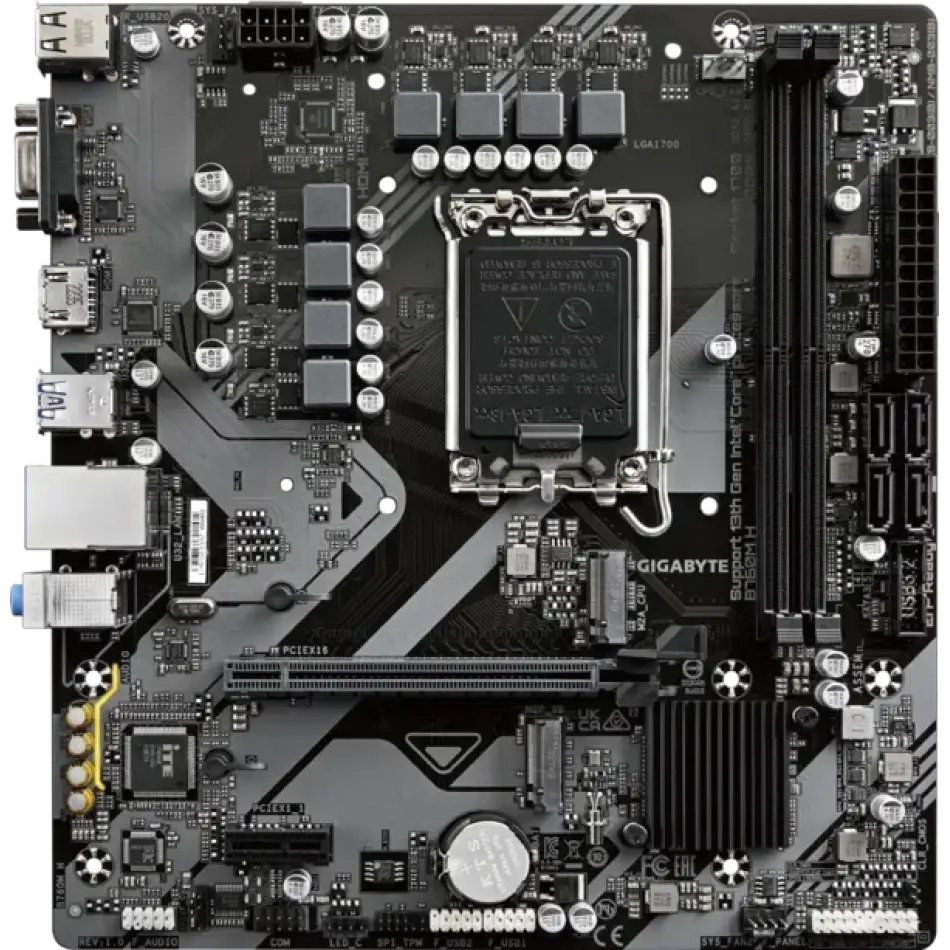 GIGABYTE B760M H DDR5 HDMI VGA MATX 1700P