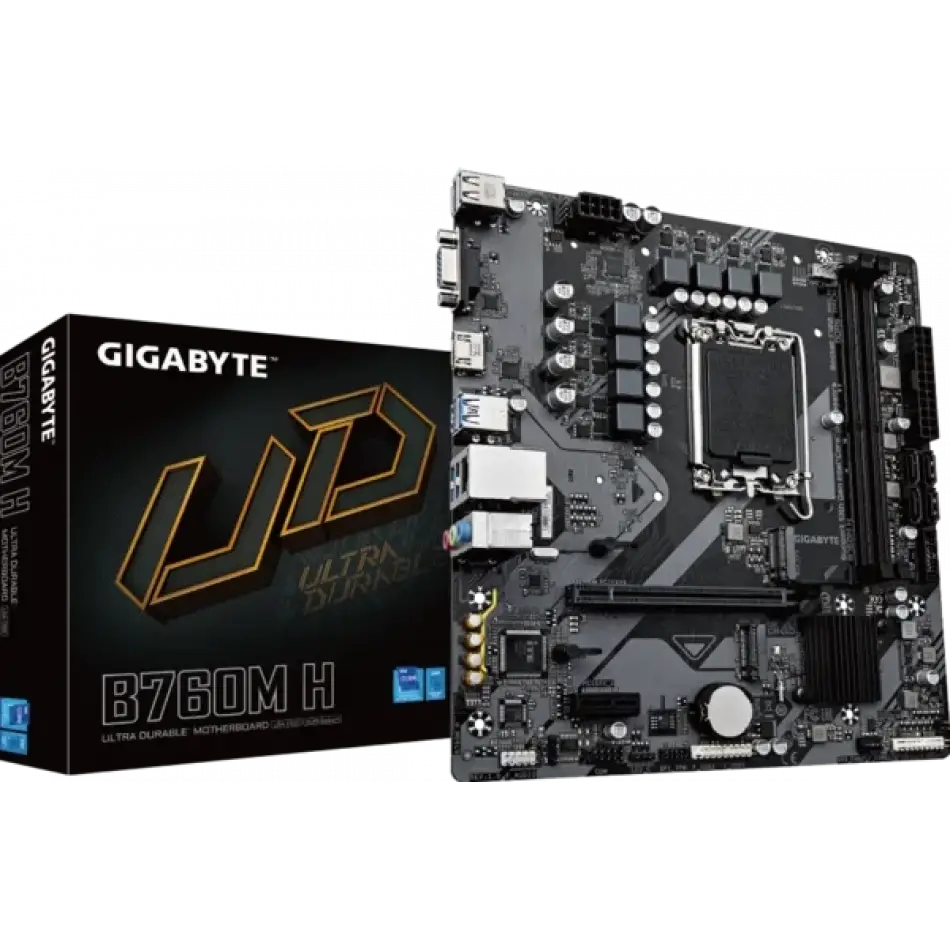 GIGABYTE B760M H DDR5 HDMI VGA MATX 1700P