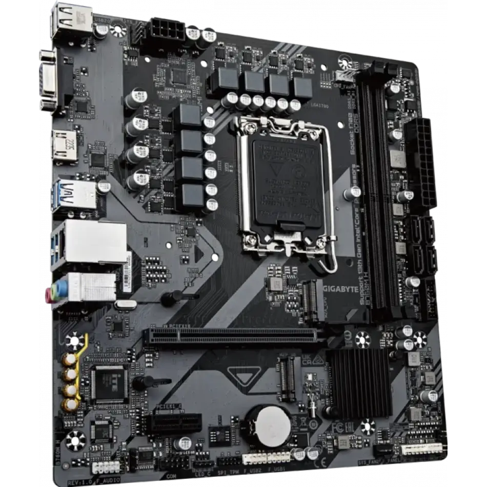 GIGABYTE B760M H DDR5 HDMI VGA MATX 1700P