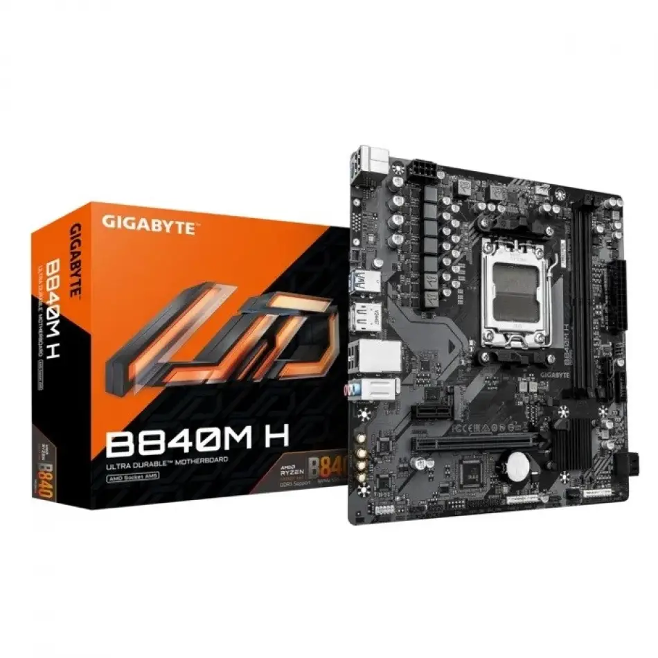 Gıgabyte B840m H Ddr5 M.2 Hdmı Dp Matx Am5