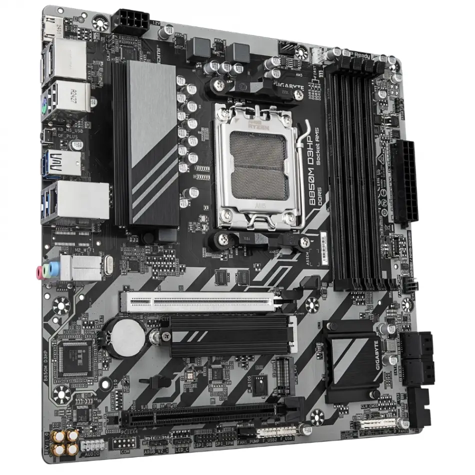 Gıgabyte B850m D3hp Ddr5 7600mhz Hdmı/dp Matx Am5
