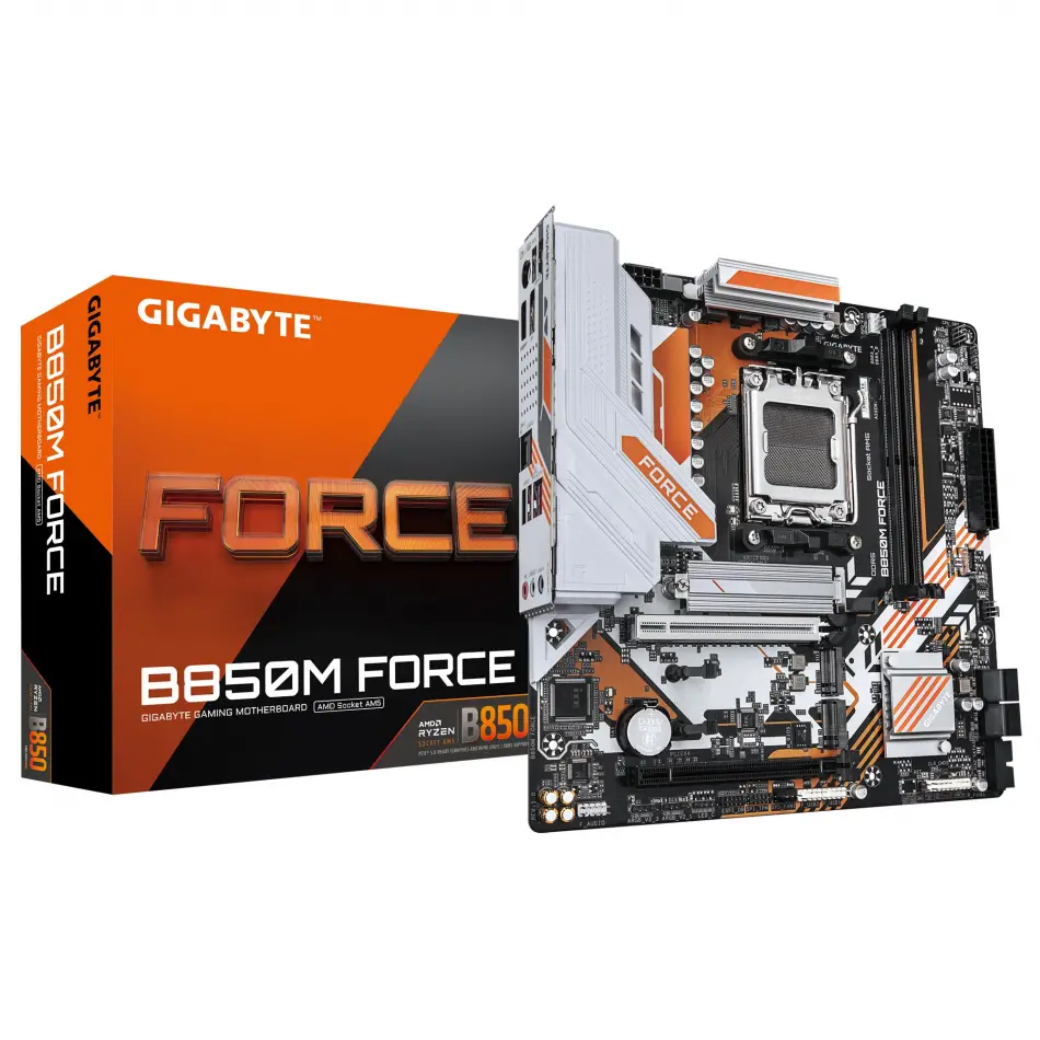 Gıgabyte B850m Force Ddr5 M.2 Hdmı Dp Matx Am5