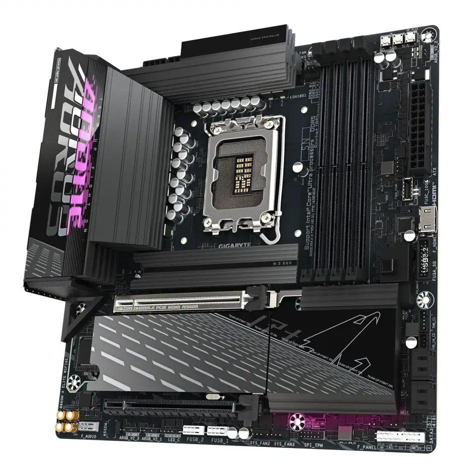 Gıgabyte B860m Aorus Elıte Wıfı6e Lga1851 Ddr5 9200mhz Anakart