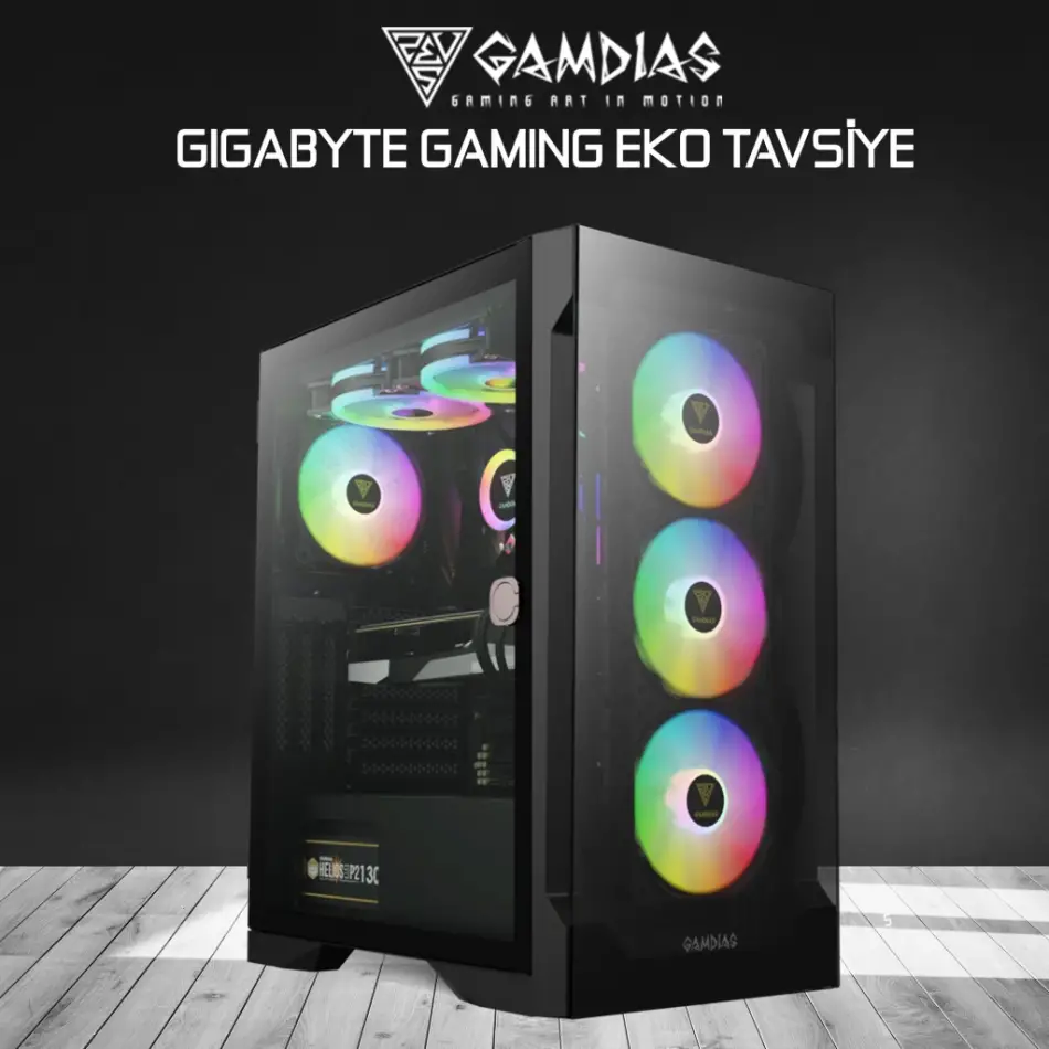 Gıgabyte Gamıng Eko Tavsiye, Ryzen 5 7500f, 32gb Ddr5 Ram, 1tb Nvme Ssd, 6gb Gddr6 Rtx3050 Ekran Kartı, 850w Kasa, Free Dos Gamıng Tavsiyesi