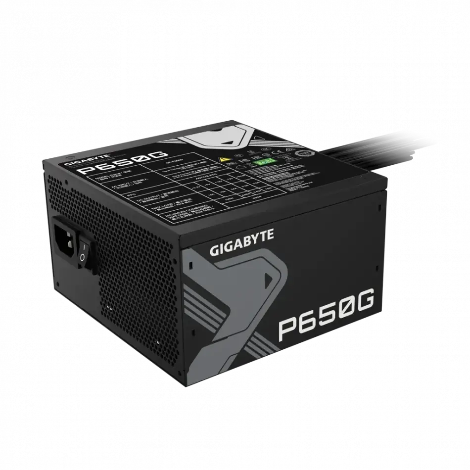 Gıgabyte Gp-p650g, 650w, 80+ Gold, Gamıng Power Supply
