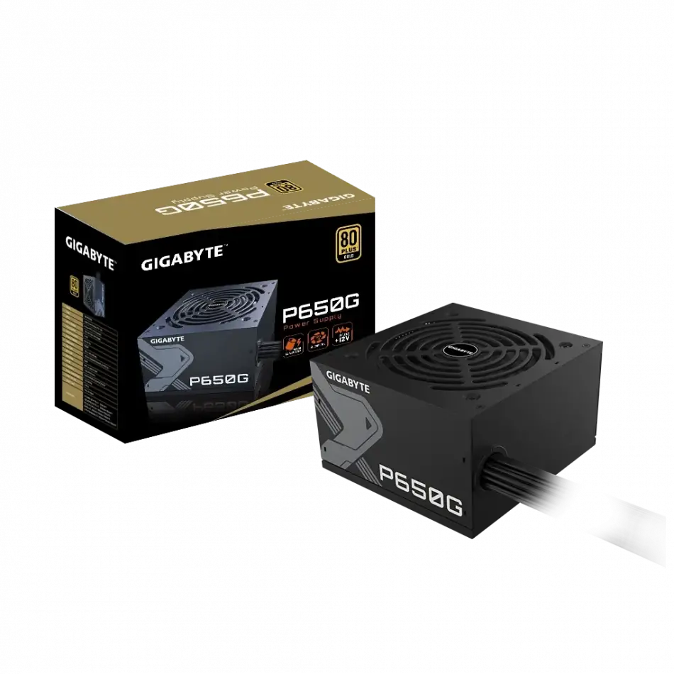 Gıgabyte Gp-p650g, 650w, 80+ Gold, Gamıng Power Supply