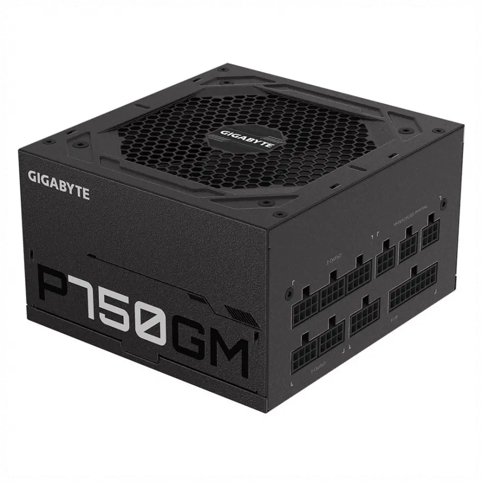 Gıgabyte Gp-p750gm V2, 750w, 80+ Gold, Full Modüler, Gamıng Power Supply