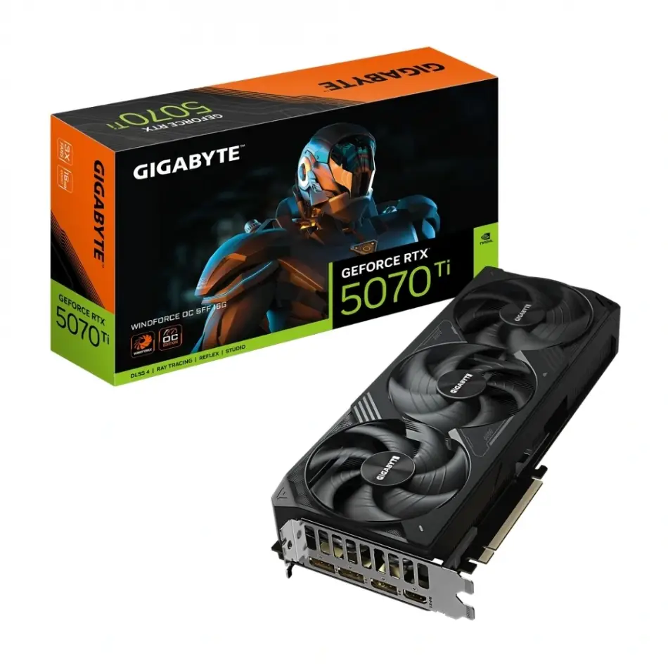Gıgabyte Gv-n507twf3oc-16gd Rtx5070tı Wındforce