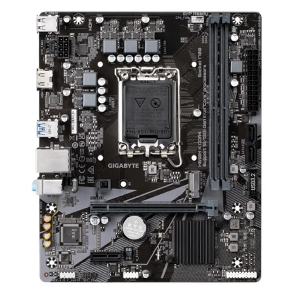 Gıgabyte H610m-k Ddr4 3200mhz 1xhdmı 1xm.2 Usb 3.2 Matx 1700p (12. / 13. Ve 14. Nesil İşlemci Uyumlu)