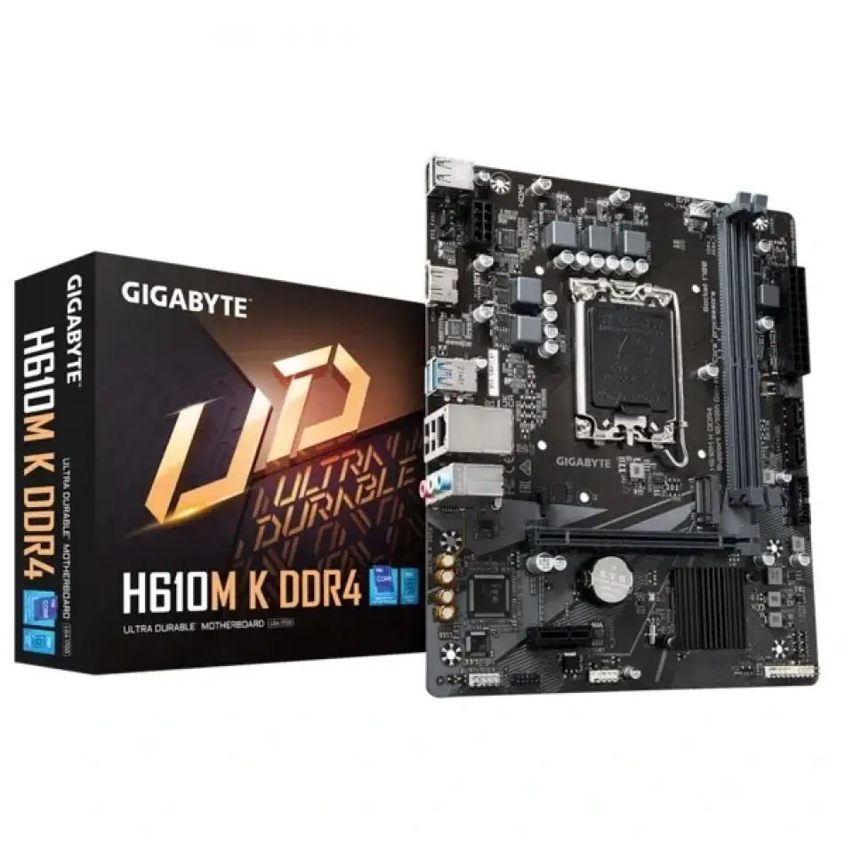 Gıgabyte H610m K Ddr4 3200mhz M.2 Hdmı Matx 1700p