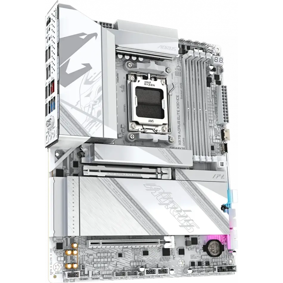 Gıgabyte X870 A Elıte X Ice Amd Anakart