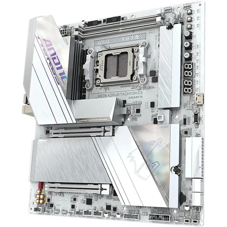 GIGABYTE X870A AORUS TACHYON ICE DDR5 8400Mhz HDMI/DP E-ATX AM5