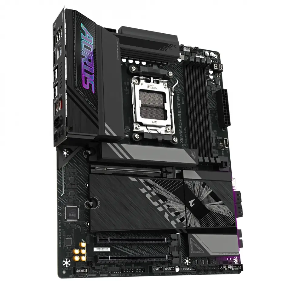 GIGABYTE X870E-A-ELT-WIFI7 AORUS ELİTE WIFI7 HDMI USB AM5