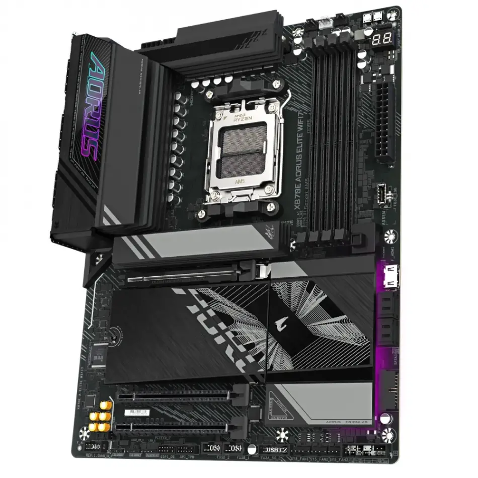 GIGABYTE X870E-A-ELT-WIFI7 AORUS ELİTE WIFI7 HDMI USB AM5