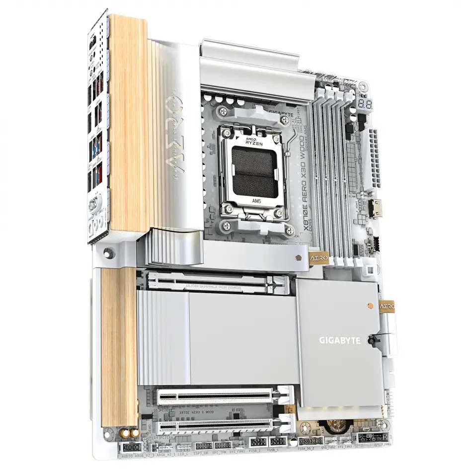 GIGABYTE X870E AERO X WOOD DDR5 M.2 HDMI DP ATX AM5