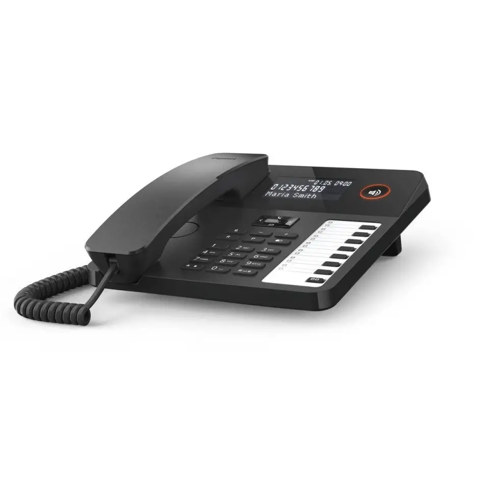 Gigaset Desk 600 Kablolu Telefon Siyah