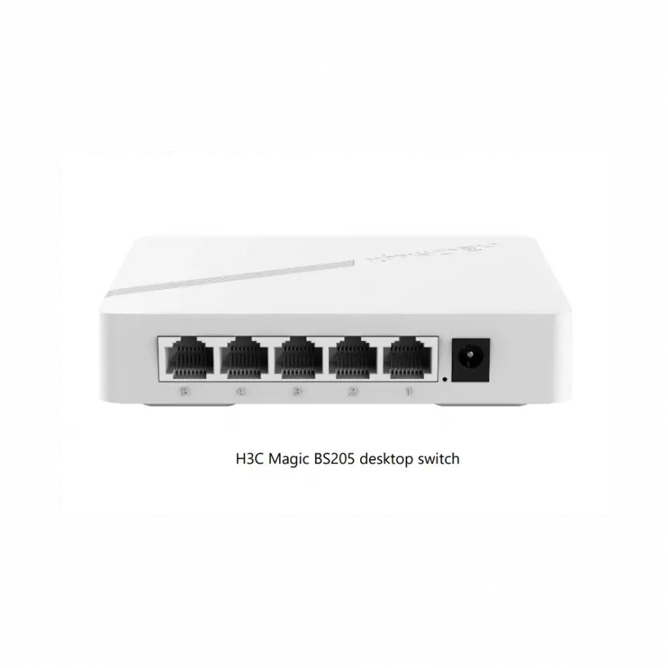 H3c Magic Bs205, 5 Port, Gigabit, Yönetilemez, Masaüstü Switch