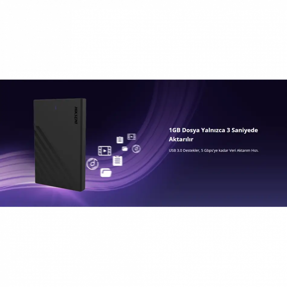 Hıksemı Mhb201, 1tb, 2.5, Usb 3.0, 5gbps, Taşınabilir Harici Ssd